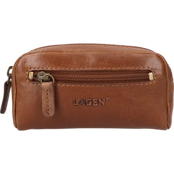 Dámská klíčenka Lagen Lucia - koňak