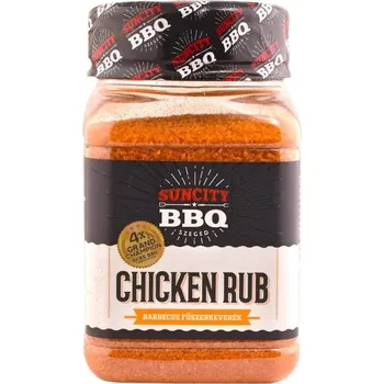 Koření Barbecue koření SunCity BBQ Chicken rub, 280 g