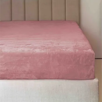 Prostěradlo Prostěradlo MIKROFLANEL č.71 starorůžová 90x200