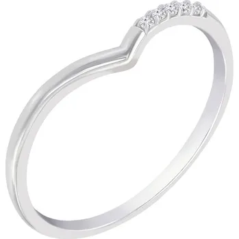 Prsten Vykrojený eternity prsten s diamanty Annelisa