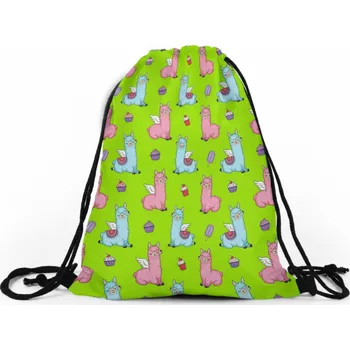 Školní sáček Vak na záda 116 LAMAS WORLD žlutá MyBestHome 41x32 cm