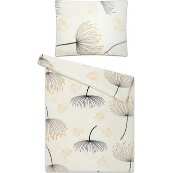 Povlečení Povlečení mikroflanel SLEEP WELL® byliny měsíční třpyt 140x200, 70x90 cm