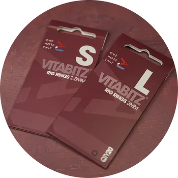One More Cast Kroužky Vitabitz Rig Rings 20 ks - 3 mm