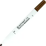 Značkovač Centropen 2739, Textile, hnědý