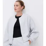 Reserved - Mikina se stahovacím lemem - světle šedá - 830GA-09M - 830GA-09M-S