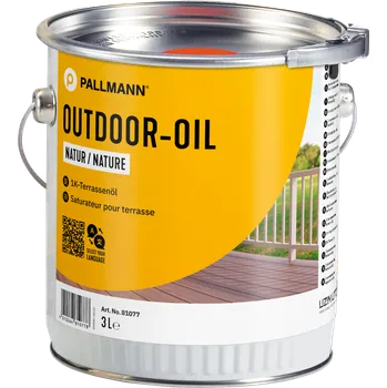 Olej na dřevo Pallmann Outdoor Oil 3l Barva: BANGKIRAI