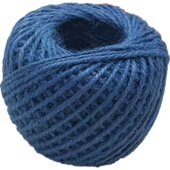 Svatební dekorace Jutový motouz (švestková) 50m