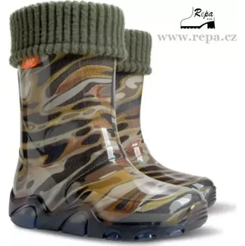 Dětská móda DEMAR TWISTER LUX PRINT maskáč velikosti 20 - 27 26-27