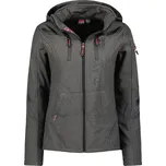Dámská stylová softshellová bunda Geographical Norway TRUFFE Barva: Tmavě šedá, Velikost: S