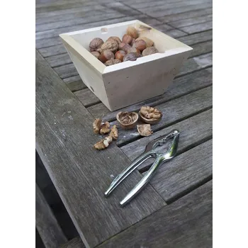 Miska dřevěná s louskáčkem na ořechy (DOPRODEJ)|Esschert Design
