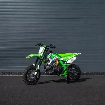 malá motorka Pitbike Leramotors by APOLLO THUNDER 70cc 10/10 Automat E-Start Zelená Leramotors THUNDER-70-GREEN