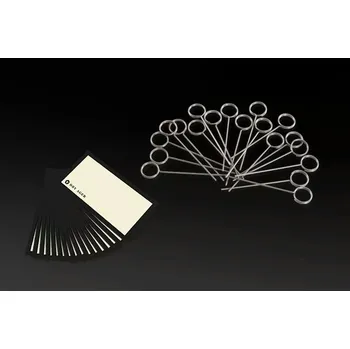 Příslušenství pro lednici Informační štítky Dry-Ager s nerezovými očky pro fixaci, 20 ks