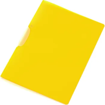 Archivační box Deska s klipem A4 Auroklip, žlutá