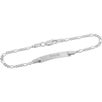 Náramek Dětský náramek ze stříbra s gravírem pro chlapečka Casay