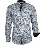 BINDER DE LUXE košile pánská 56591 s dlouhým rukávem paisley XL bílá
