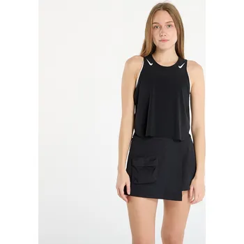 Tílko Nike AeroSwift Women's Dri-FIT ADV Cropped Running Tank Top Black/ White L