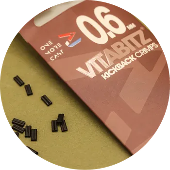 One More Cast Crimpy Vitabitz Crimps 40 ks - 0,7 mm