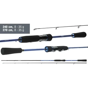 Rybářský prut Přívlačový prut Daiwa Triforce Jigger Spin 2026 - 2,40 m, 8 - 35 g