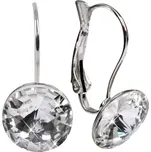 Levien Elegantní náušnice Rivoli Crystal + 2 měsíce na vrácení zboží