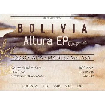 Káva Bolivia Altura EP Organic