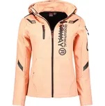 Dámská stylová softshellová bunda Geographical Norway TRUFFE Barva: Oranžová, Velikost: L