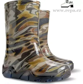 Chlapecká obuv DEMAR TWISTER PRINT maskáč velikosti 20 - 27 22-23