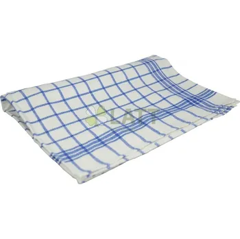 Utěrka Mona utěrka kuchyňská bavlněná 50 x 70 cm modrá/bílá