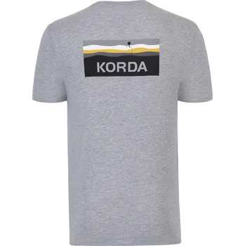 Rybářské oblečení Korda Tričko Lakebed Tee Grey vel. XXXXL