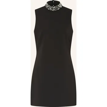 Dámské oblečení Liu Jo Dámské Šaty S Ozdobnými Kamínky, černá, 40