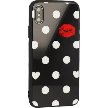 Pouzdro na mobilní telefon Kiss Vennus Glass Case Huawei P Smart Černé
