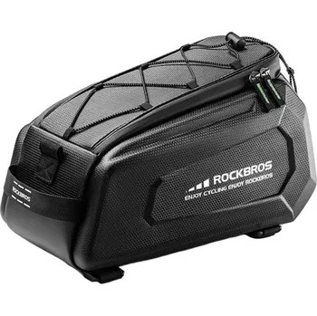 Pouzdro na mobilní telefon ROCKBROS A26 multifunkční maxi brašna na kolo - černá