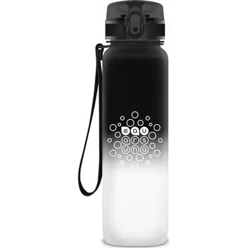 Lahev na pití Ars Una - Matná motivační černobílá 1000 ml