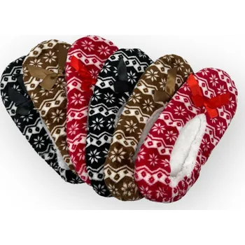 Pánské ponožky Domácí bačkůrky s beránkem dámské -1 pár - 38-42