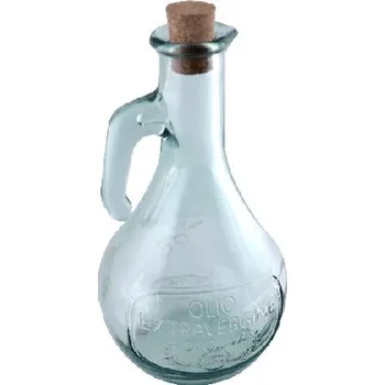 Sklenice Lahev z recyklovaného skla na olej , 0,5L čirá (balení obsahuje 1ks)|Vidrios San Miguel|Recycled Glass