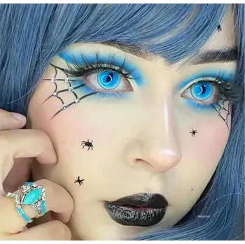 Kontaktní čočky Barevné kontaktní čočky - Modrá kočka