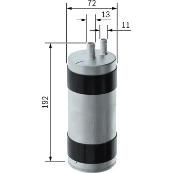 Palivový filtr Palivový filtr BOSCH F 026 402 144