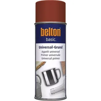 Barva ve spreji BELTON BARVA VE SPREJI ZÁKLAD ČERVENOHNĚDÝ 400ML