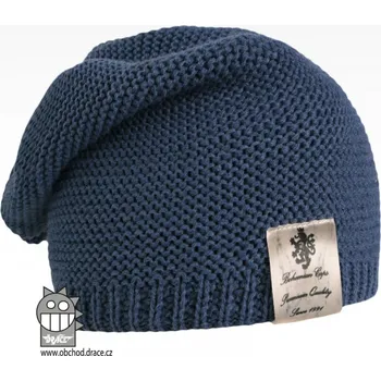 Čepice Pletená čepice Dráče - Colors 18, modrá Barva: Modrá, Velikost: 56-58