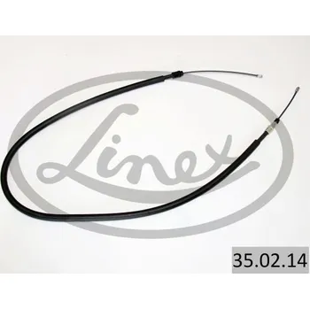 Lanko parkovací brzdy Tažné lanko, parkovací brzda LINEX 35.02.14