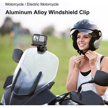 Příslušenství pro videokameru PULUZ Držák na motocyklové čelní sklo pro akční kamery