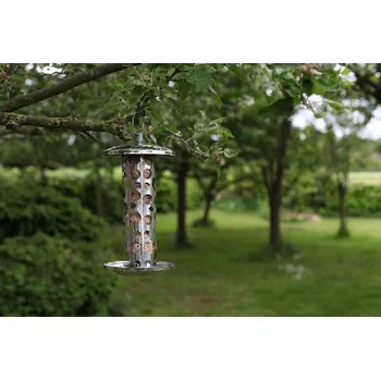 Krmítko pro ptáka Dávkovač lojových koulí, nerezová ocel|Esschert Design