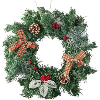 Vánoční dekorace Verk 26189 Vánoční věnec s ozdobami 20 cm