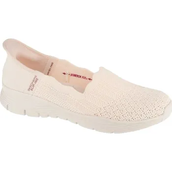 Dámská běžecká obuv Skechers Slip-ins: Seager - Believe It 158980-OFWT Beige 35.5 41