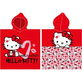 DĚTSKÉ PONČO HELLO KITTY NEJROZTOMILEJŠÍ NA SVĚTĚ