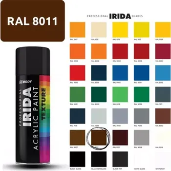 Barva ve spreji Barva ve spreji Irida RAL 8011 400 ml HB BODY (028624)