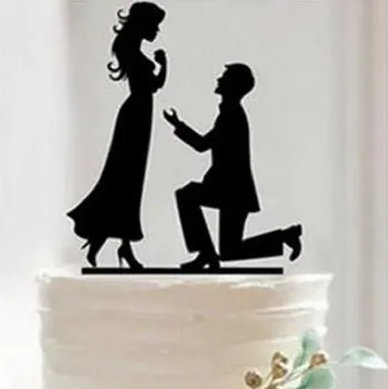 Dortová svíčka Dortový zápich – žádost o ruku