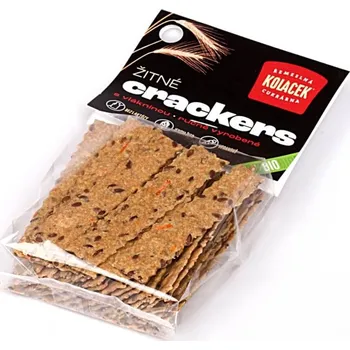 Slaná pochutina Koláčkova řemeslná pekárna Žitné krekry 90g