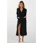 Bavlněný župan Melissa černý L