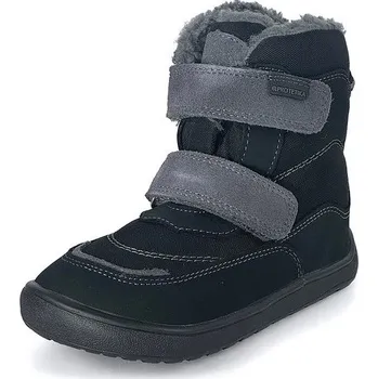 Chlapecká zimní obuv Dětské zimní barefoot boty PRO-tex Protetika - NUT BLACK - 26