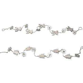 Vánoce Girlanda s vločkou, balení obsahuje 2 kusy!|Ego Dekor